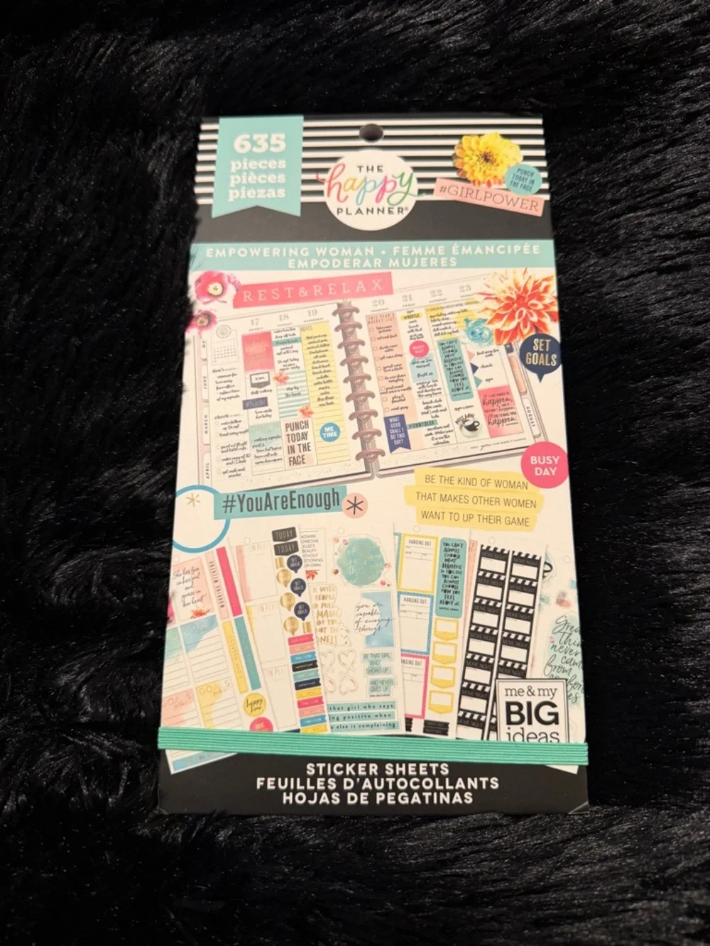 The Happy Planner Girl Power Sticker Book 635 Pieces